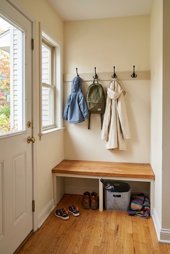 Design inspiration for 30 small mudroom ideas for busy families